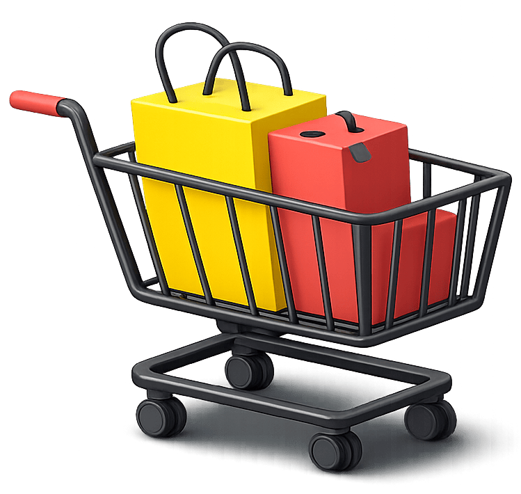 Transport zakupów i mebli ze sklepu